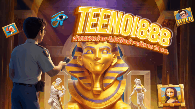 TEENOI888 สล็อตค่ายนอกลิขสิทธิ์แท้ 2025 | แตกหนัก ถอนได้จริง ไม่ล็อกยูส
